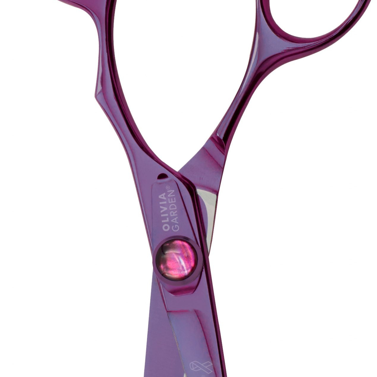 Olivia Garden Think Pink Haarschneideschere Neon Purple